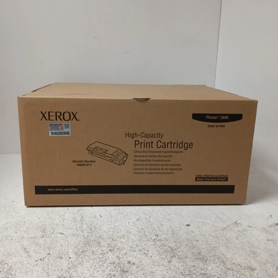 PALLET OF APPROXIMATELY 60 XEROX HIGH CAPACITY PRINT CARTRIDGES