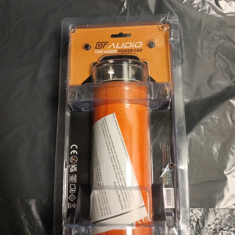 GT AUDIO CAR AUDIO POWER CAP - 6 FARAD CAPACITOR
