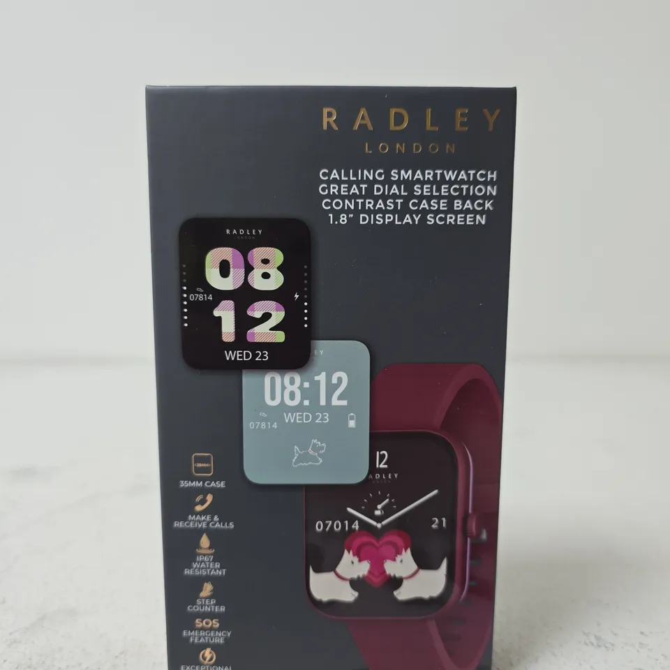RADLEY LONDON SMARTWATCH – BOXED
