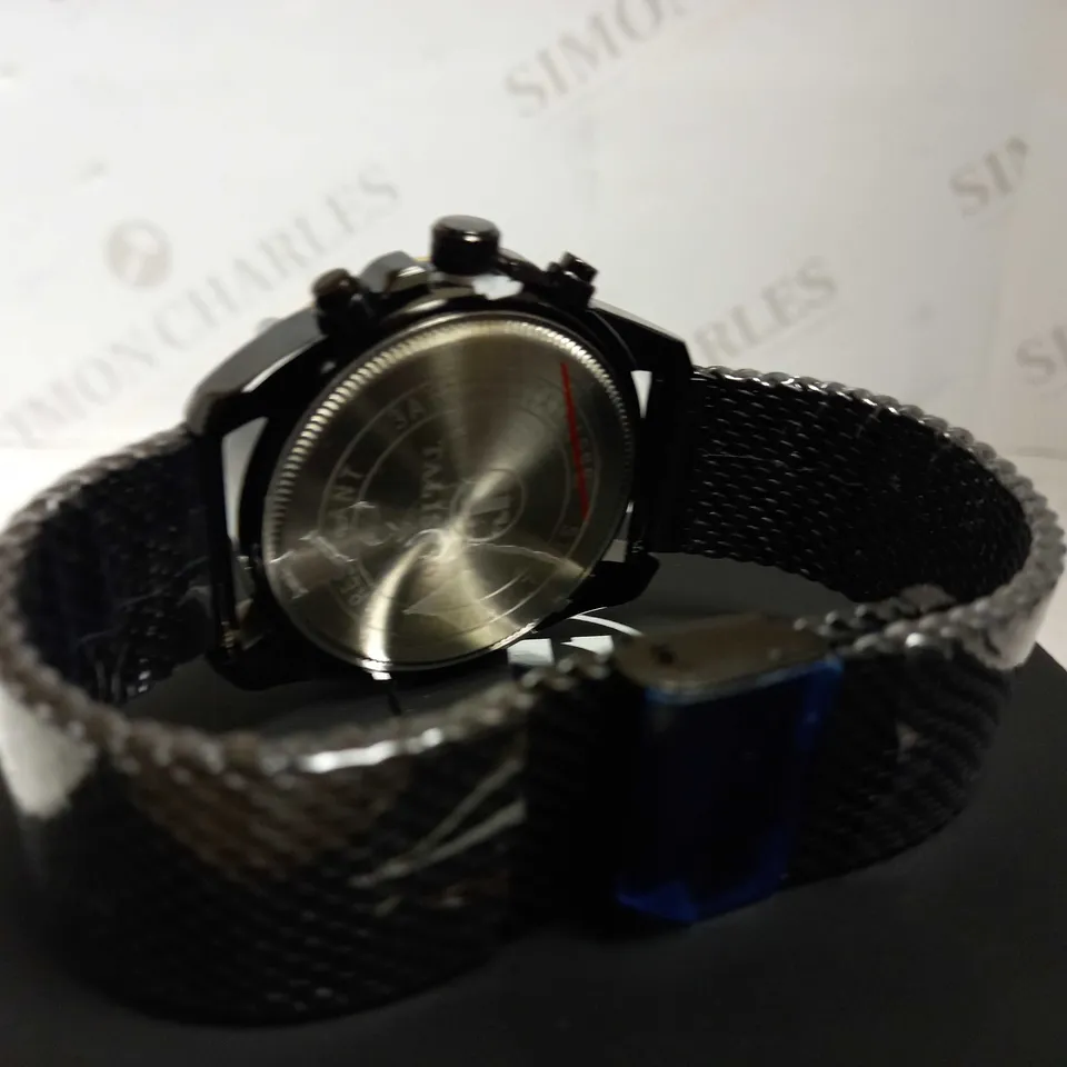 TALIS CO CHRONOGRAPH STYLE MESH STRAP WRISTWATCH RRP £550
