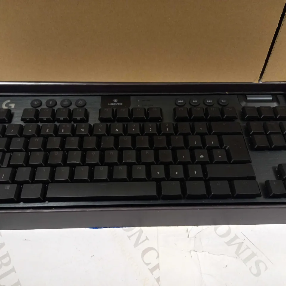 LOGITECH G915 TKL LIGHTSPEED WIRELESS RGB MECHANICAL GAMING KEYBOARD