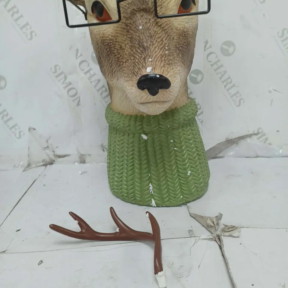 BOXED GARDEN REFLECTIONS NOVELTY PLANTER (DEER)