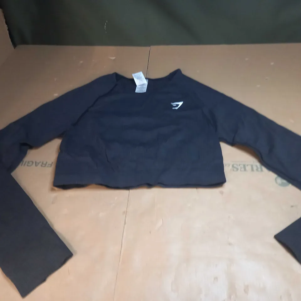 GYMSHARK LONG SLEEVED WORKOUT TOP SIZE XL