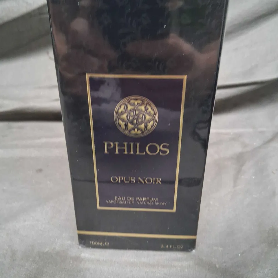 BOXED AND SEALED PHILOS OPUS NOIR EAU DE PARFUM 100ML