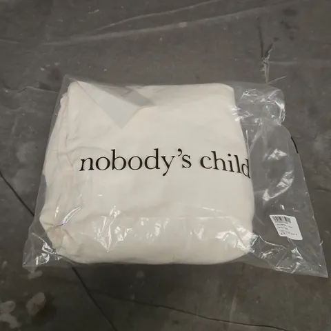 NOBODY'S CHILD CREAM JERROW TROUSER – UK12 