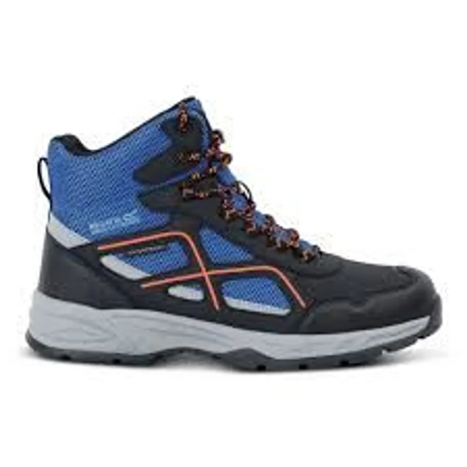 BRAND NEW BOXED REGATTA MEN'S VENDEAVOUR WALKING BOOTS OLYMPIAN BLUE SIZE 7