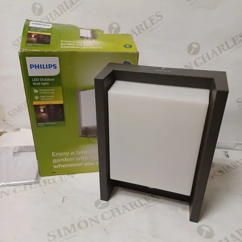 PHILIPS LED OUTDOOR WALL LIGHT