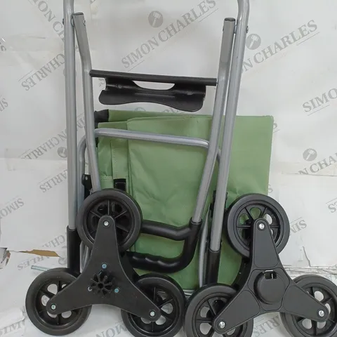 LOCK 'N LOCK INSULATED SHOPPING TROLLEY CART WITH STAIR CLIMB WHEELS