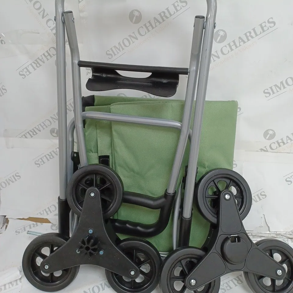 LOCK 'N LOCK INSULATED SHOPPING TROLLEY CART WITH STAIR CLIMB WHEELS