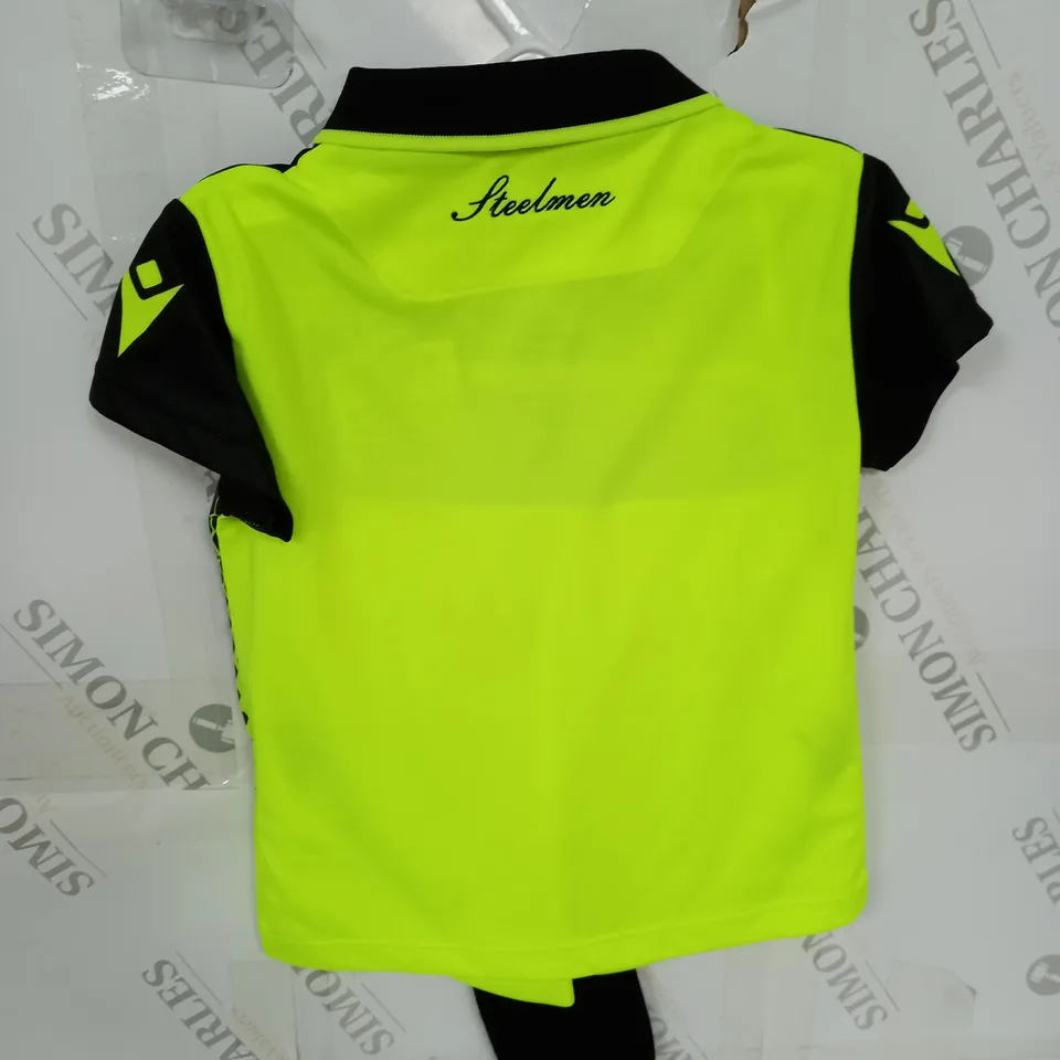 MOTHERWELL FC FULL AWAY KIT SIZE 9-12 MONTHS