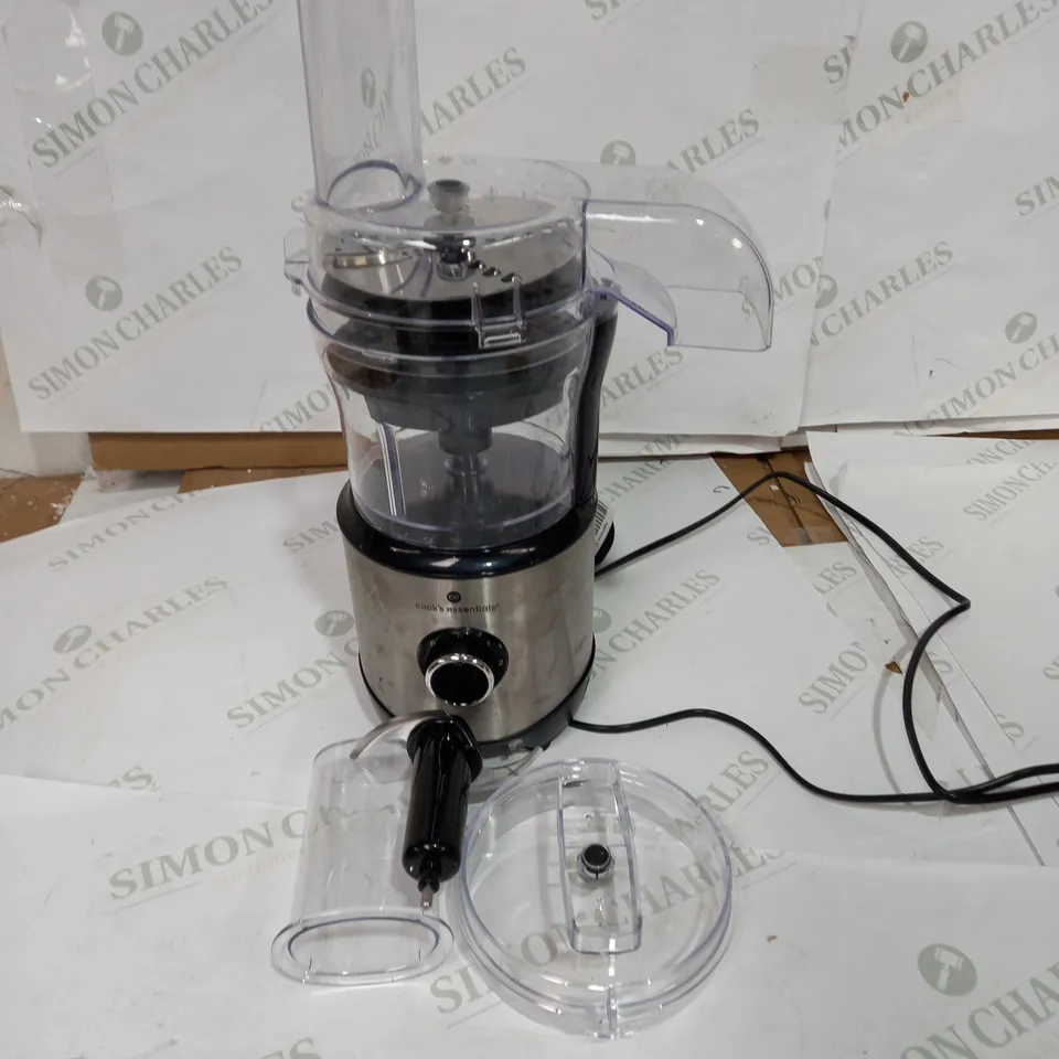 COOK'S ESSENTIALS 400ML COMPACT DOUBLE BLADE FOOD PROCESSOR