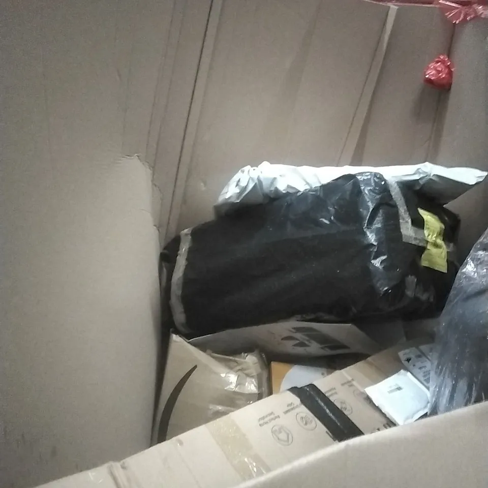 PALLET OF ASSORTED ITEMS INCLUDING - THREE-PROOF LAMP,FLOOR MAT