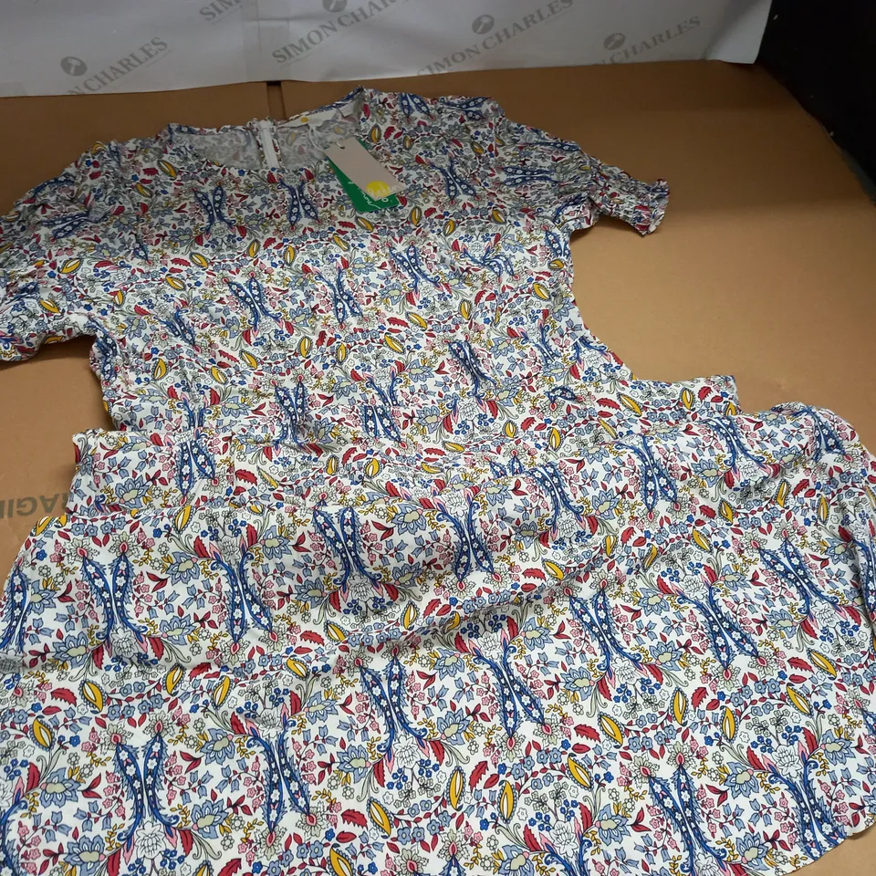 BODEN SHORT SLEEVE MIDI DRESS - UK 14 R