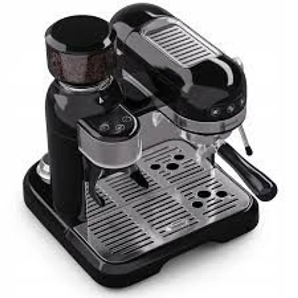 BOXED KLARSTEIN ESPRESSO MACHINE WITH MILK FROTHER COFFEE MAKER