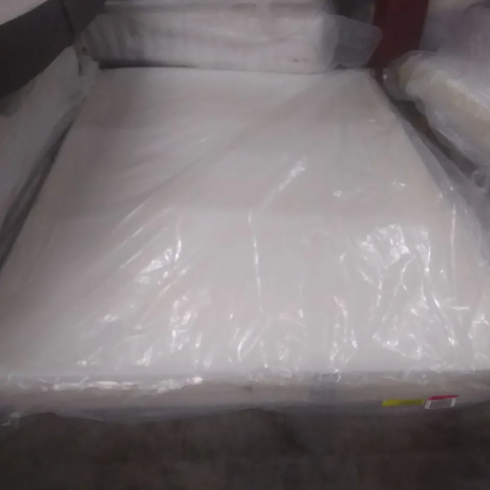 BAGGED SILENTNIGHT MIRATEX ROLLED FOAM 4'6" DOUBLE MATTRESS 
