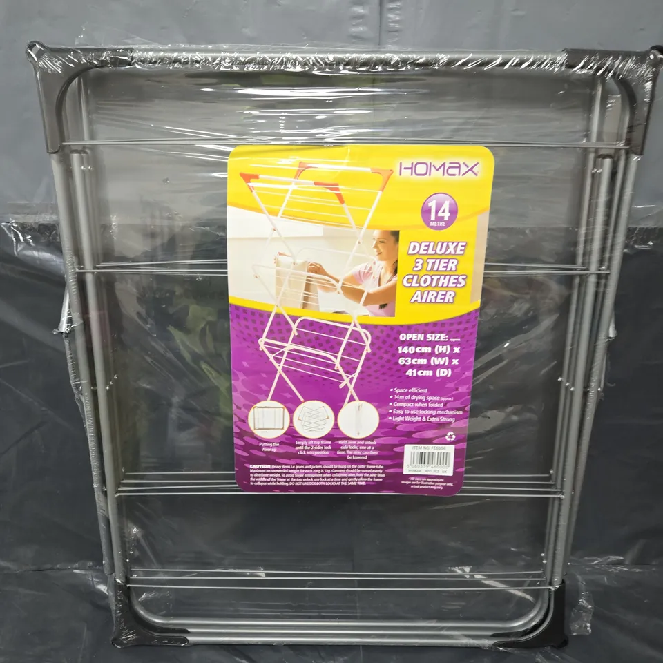 HOMAX DELUXE 3 TIER CLOTHES AIRER 