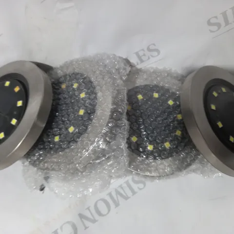 BOXED UNBRANDED 4 LED DISK NULL LIGHTS
