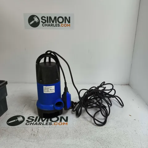 BLUE SUBMERSIBLE WATER PUMP – 750W, MODEL TP01074
