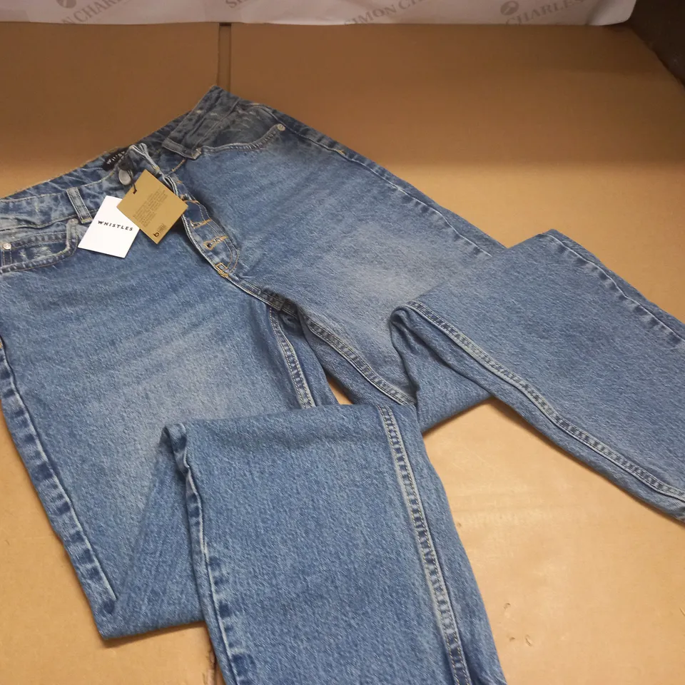 WHISTLES AUTHENTIC HOLLIE BUTTON JEANS - SIZE 27