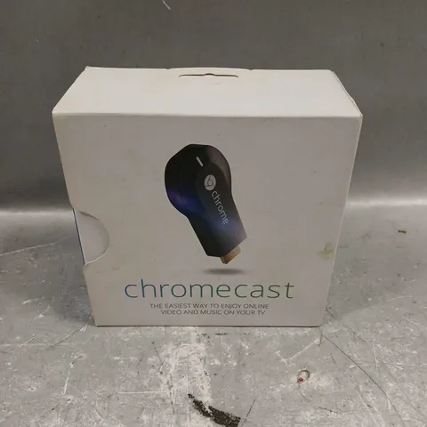 BOXED GOOGLE CHROMECAST DEVICE 