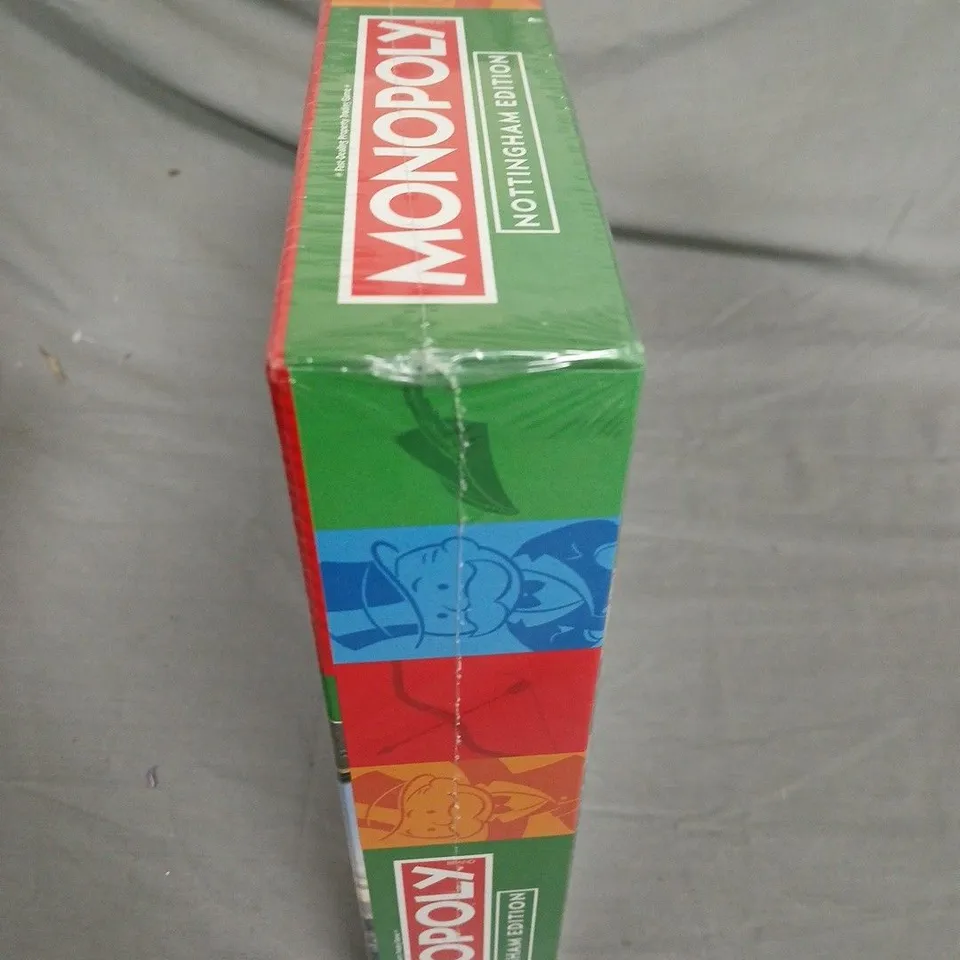 SEALED MONOPOLY NOTTINGHAM EDITION BOARD GAME