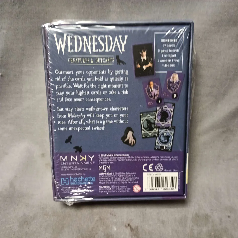 SEALED WEDNESDAY: CREATURES & OUTCASTS BOARD GAME