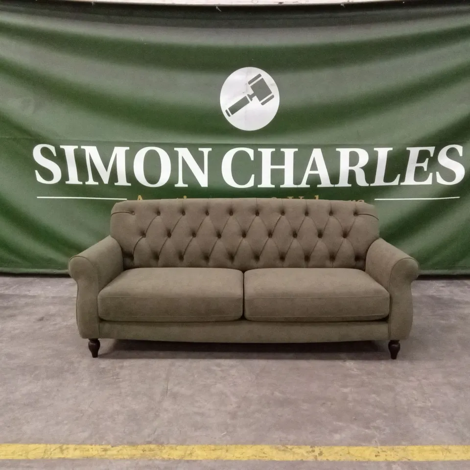 DUSK HEBDEN 3 SEATER SOFA - OLIVE