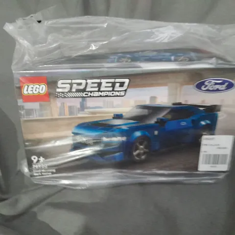 LEGO SPEED CHAMPIONS FORD MUSTANG DARK HORSE SPORTS CAR 