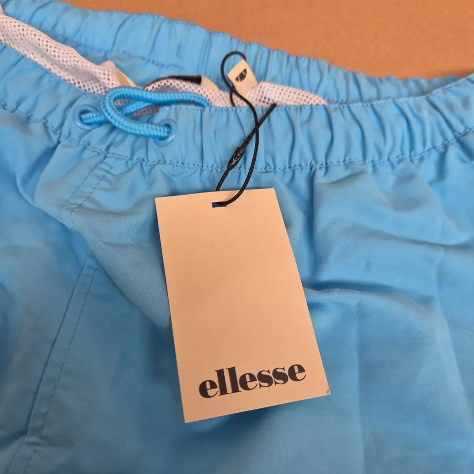 ELLESSE LAMINARDO SWIM SHORT – BLUE, SIZE M (MEN'S)