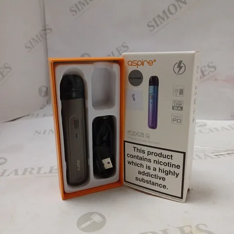 BOXED ASPIRE FLEXUS - GUNMETAL. 