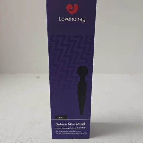 SEALED LOVEHONEY DELUXE MINI WAND VIBRATOR