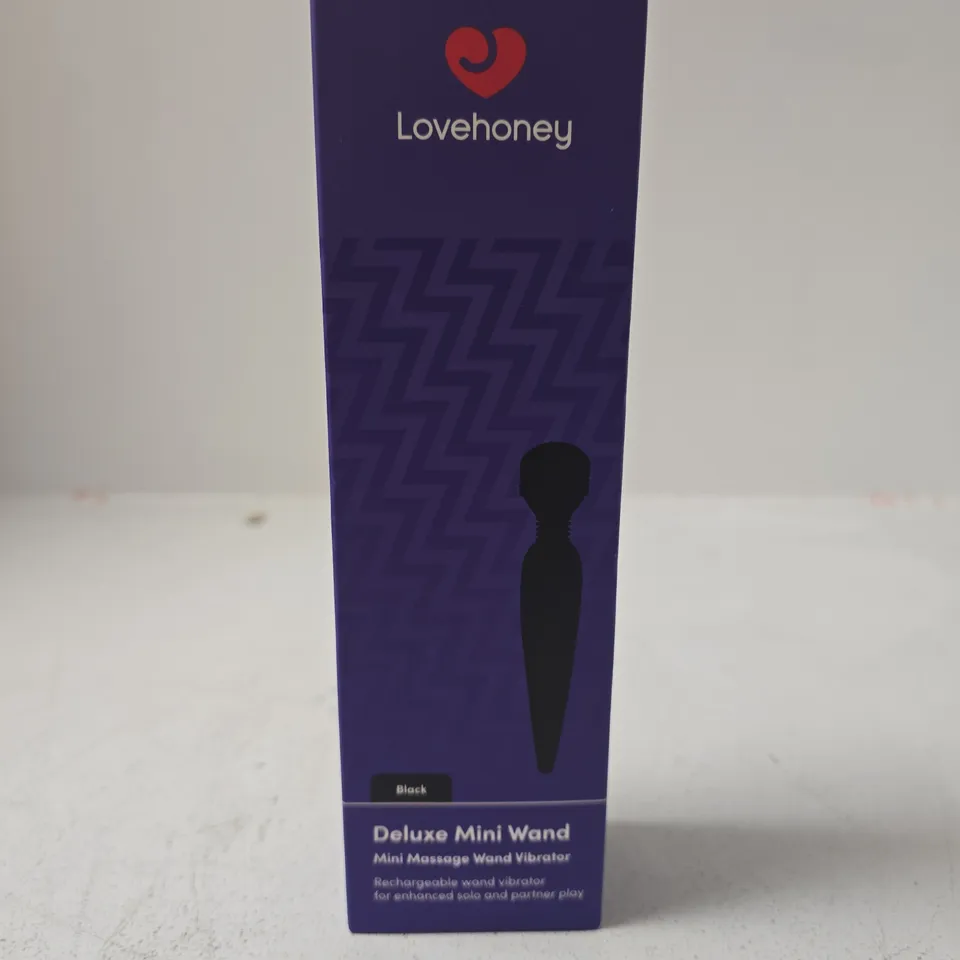 SEALED LOVEHONEY DELUXE MINI WAND VIBRATOR