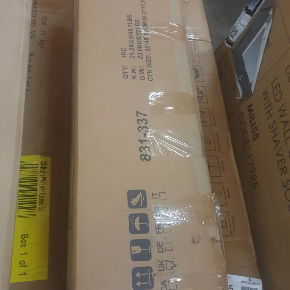 BOXED 4 DRAWER 55CM WIDE TALLBOY (1 BOX)