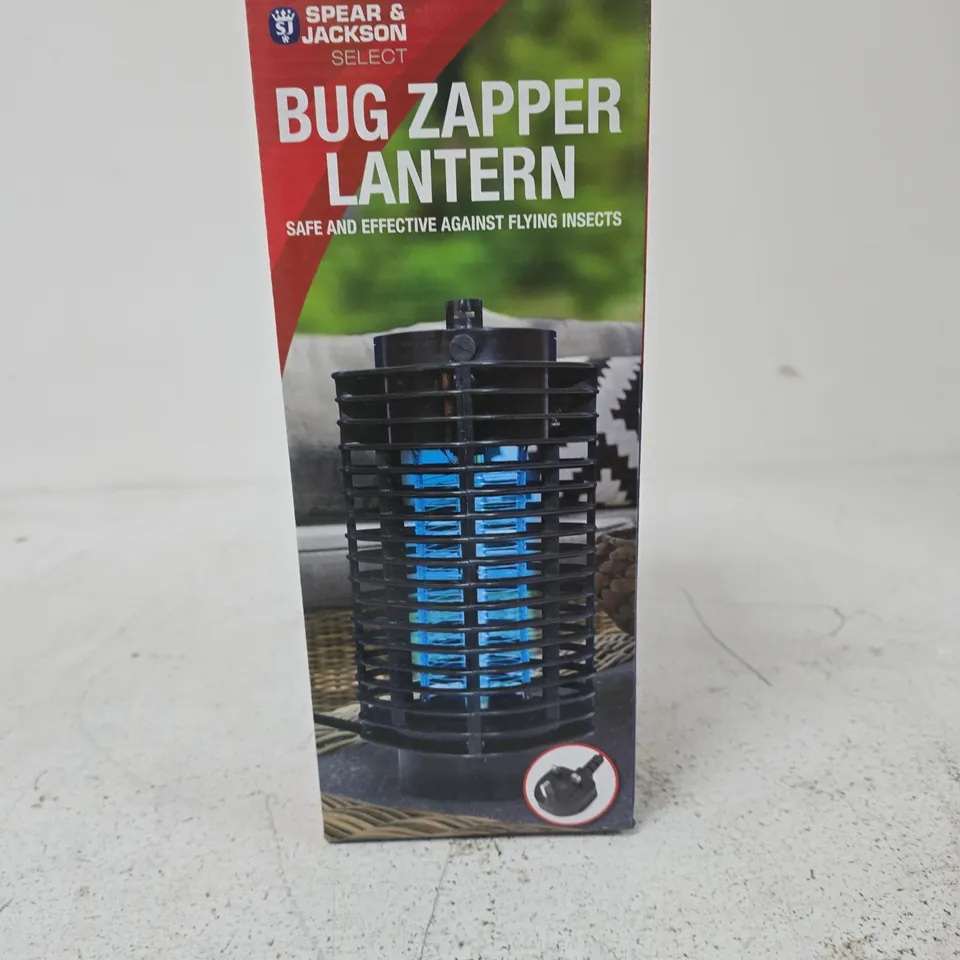 SPEAR & JACKSON SELECT BUG ZAPPER LANTERN – GARDEN LIGHTING