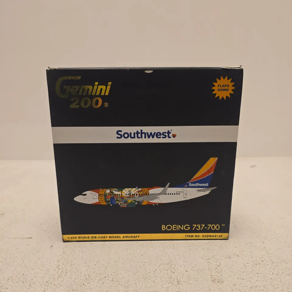 GEMINI 200 BOEING 737-700 DIE-CAST MODEL AIRCRAFT – SOUTHWEST
