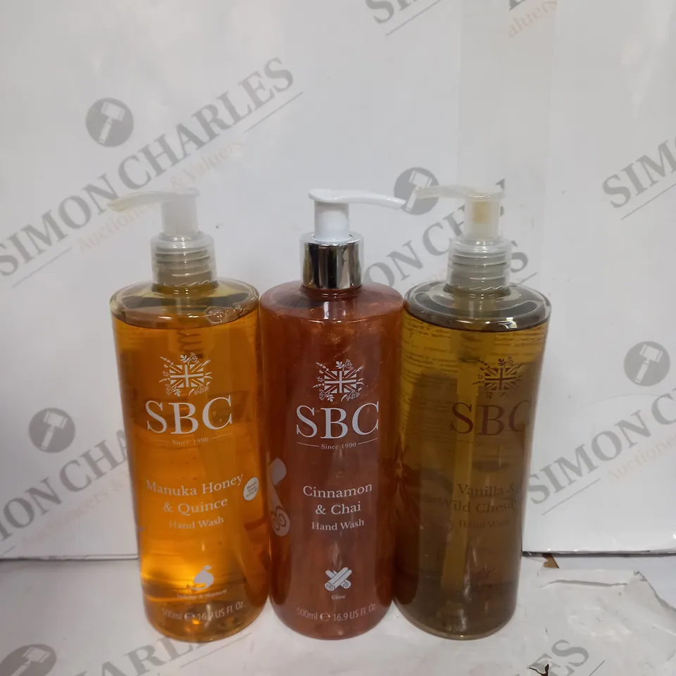 SBC 3 PIECE WINTER WARMING HANDWASH TRIO COLLECTION 500ML