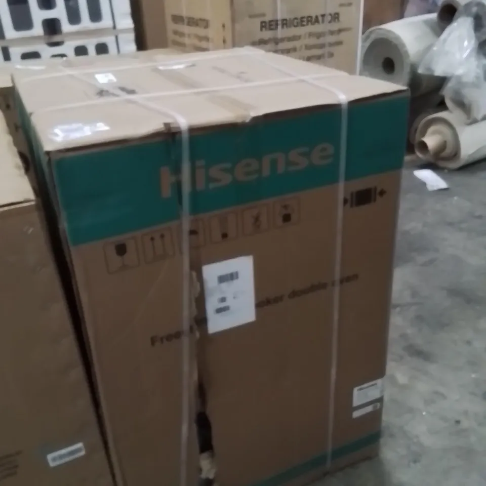 BOXED HISENSE BLACK ELECTRIC COOKER HDE3211BBUK