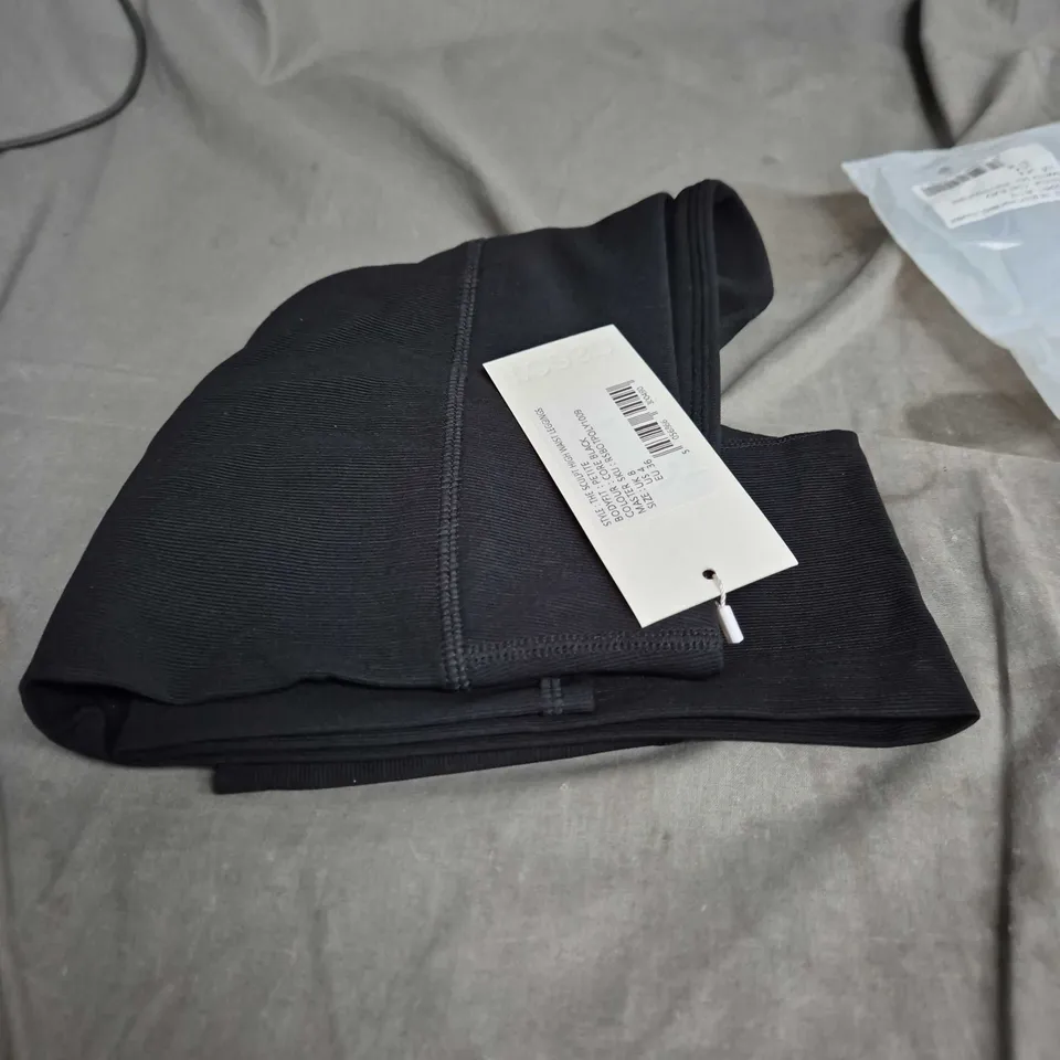 REASN WOMEN'S THE SCULPT HIGH WAIST LEGGINGS – CORE BLACK, PETITE, UK 8 (US 4, EU 36)