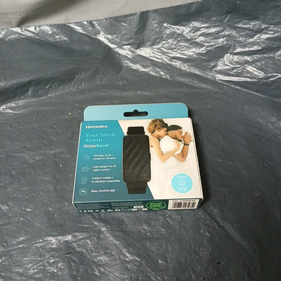 HOMEDICS YOUR SILENT ALARM WAKE BAND BOXED