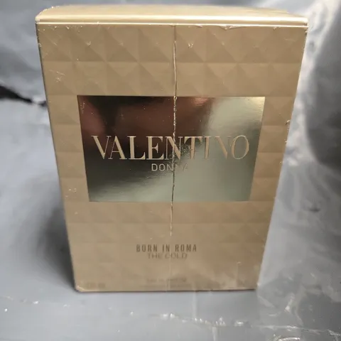 BOXED VALENTINO DONNA BORN IN ROMA THE GOLD EAU DE PARFUM 100ML