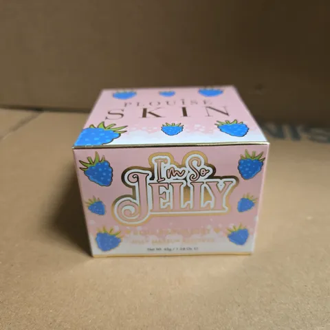 BOXED AND SEALED P.LOUISE I'M SO JELLY BLUE RASPBERRY JELLY MAKE-UP REMOVER – 45G