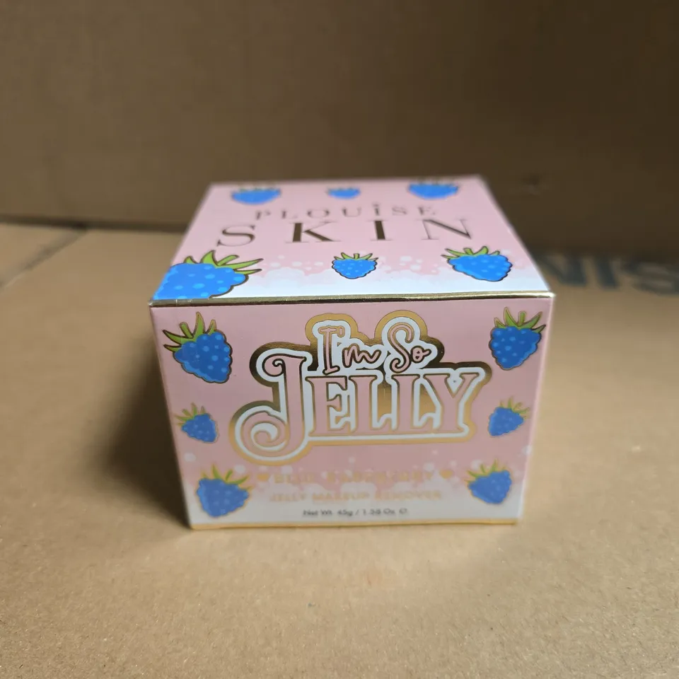 BOXED AND SEALED P.LOUISE I'M SO JELLY BLUE RASPBERRY JELLY MAKE-UP REMOVER – 45G