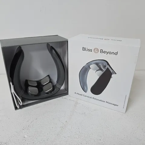 BOXED BLISS & BEYOND 4-HEA CERVICAL RELAXATION MASSAGER