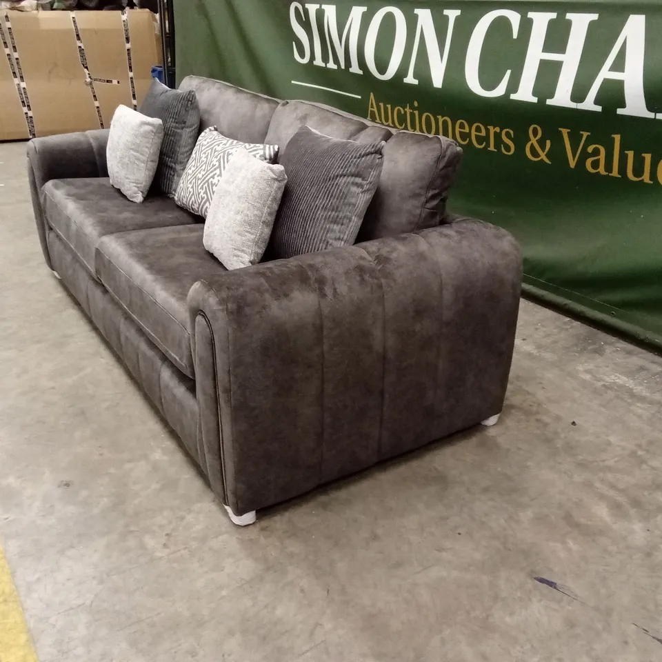 AMARA 3 SEATER SOFA - CHARCOAL RRP £1249