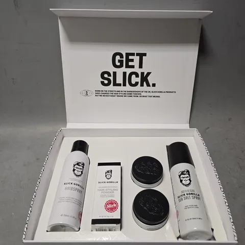 BOXED SLICK GORILLA HAIR STYLING BOX SET