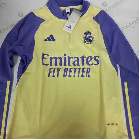 ADIDAS TRAINING TRACKSUIT JACKET - SIZE 12