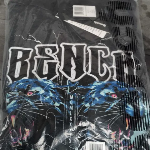 BENCH BLACK HOODIE - M