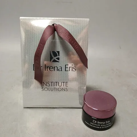 BOXED X2 DR IRENA ERIS INSTITUTE SOLUTIONS INSTANT ANTI-WRINKLE & UV PROTECTING CREAM 10ML