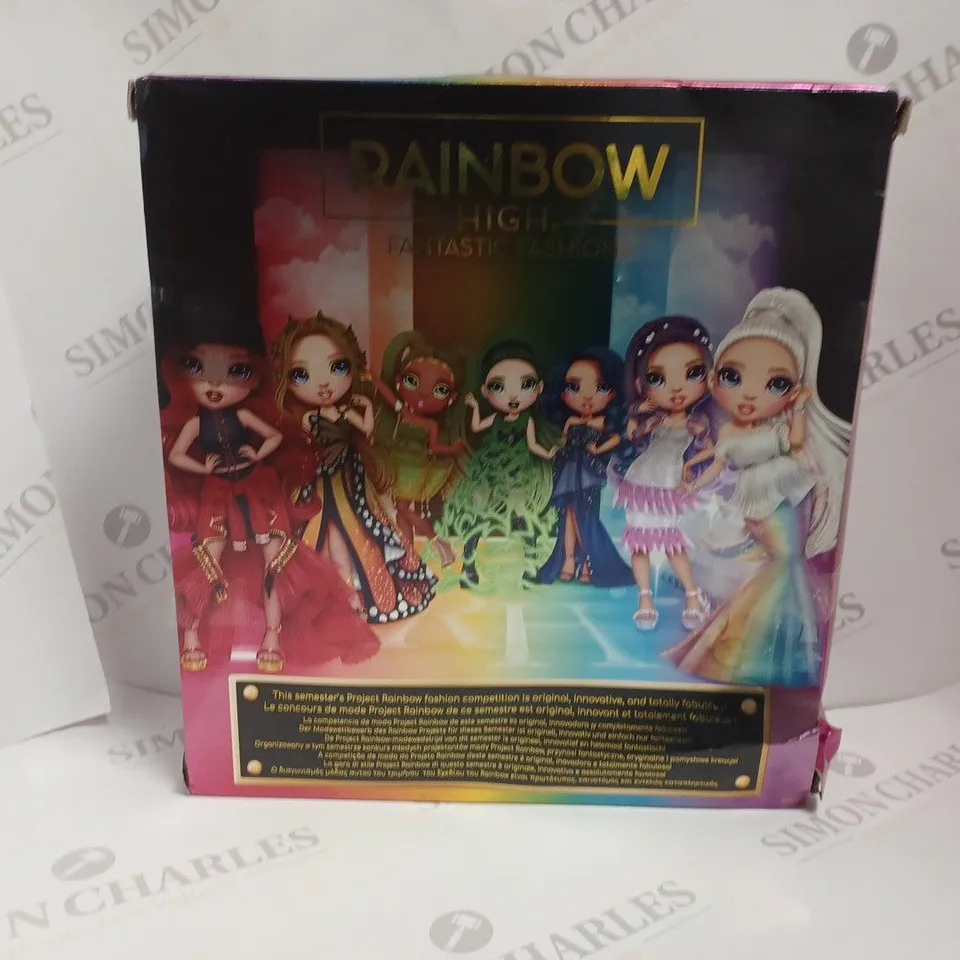 BOXED RAINBOW HIGH FANTASTIC FASHION DOLL 