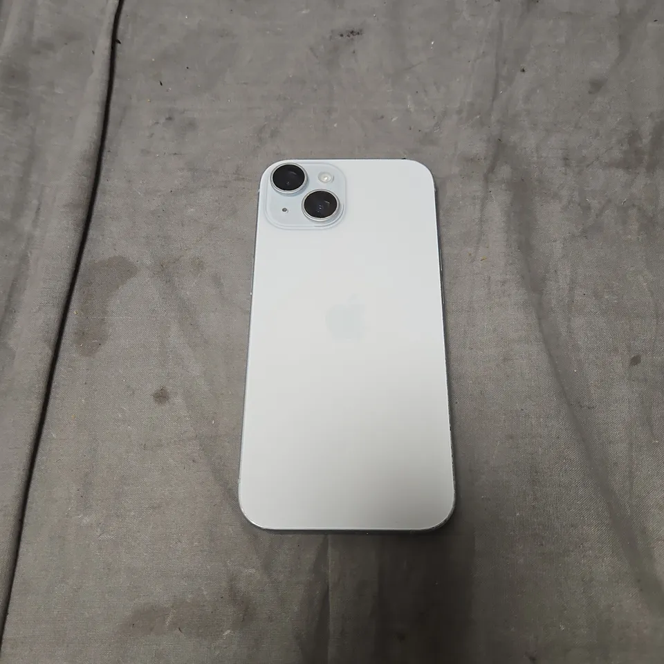 APPLE IPHONE SMARTPHONE IN LIGHT BLUE – DUAL CAMERA, DFU/RECOVERY SCREEN